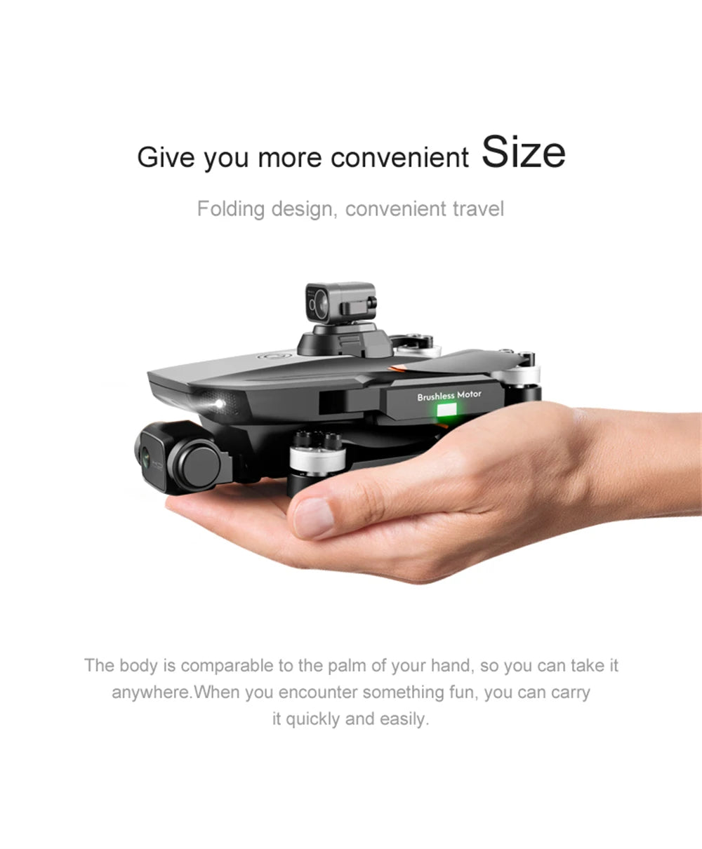 RG101 MAX Drone - 4K HD Professional Dual RC HD Camera GPS FPV 3Km Aerial Photography Brushless Motor Foldable Quadcopter Professional Camera Drone 22 RG101 MAX Drone -