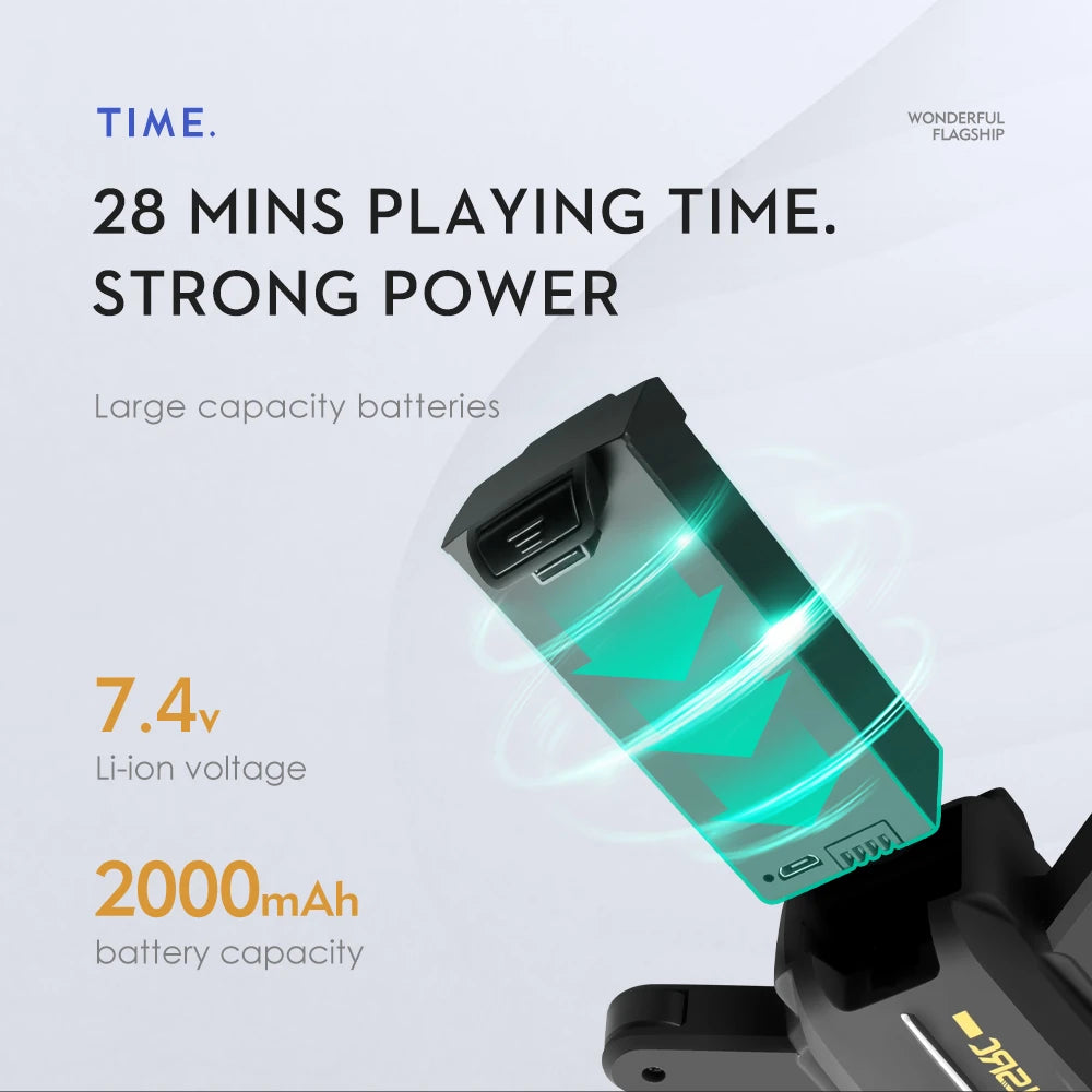 LS38 Drone - GPS 4K HD WIFI FPV Drone 1080P Camera Height Hold RC Foldable Quadcopter Dron Rc Helicopter Drone Gift Toy Professional Camera Drone 28 LS38 Drone, STRONG POWER Large capacity batteries 7.4v Li-ion voltage 2OOO
