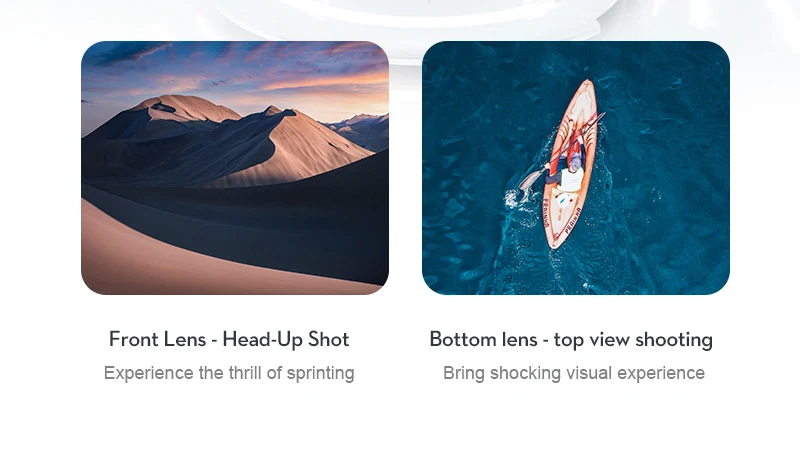 K80 Max Drone - طائرة بدون طيار بكاميرا عالية الدقة 8K بدون فرش بمحرك GPS 5G WIFI 360 لتجنب العوائق، طائرة رباعية قابلة للطي K80 PRO MAX RC Dron Toys كاميرا احترافية بدون طيار 40 K80 Max Drone, Front Lens Head-Up Shot Bottom lens - top view shooting Experience the thrill of sprinting