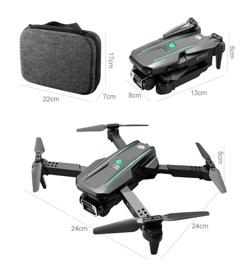 S86 - RC Drones Foldable Long Range Flying Distance HD 4K Video Dual Camera Drone Toys 14 S86 - RC Drone, s86 mini foldable drone includes a remote control transmitter,