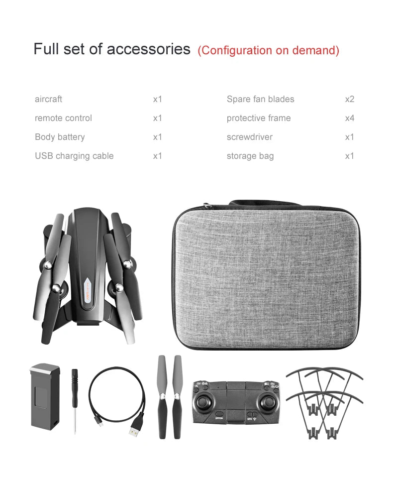 R20 Drone, full set of accessories (configuration on demand) aircraft x1
