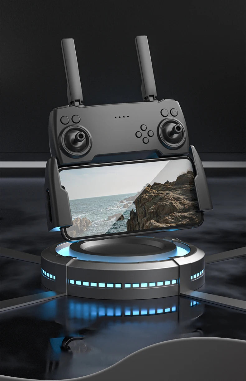 Q6 Drone - HD Dual Camera 5G Wifi FPV Obstacle Avoidance FoldingRemote Control Quadcopter Gift Toy 36 Q6 Drone, q:why the drone can't take off when using app