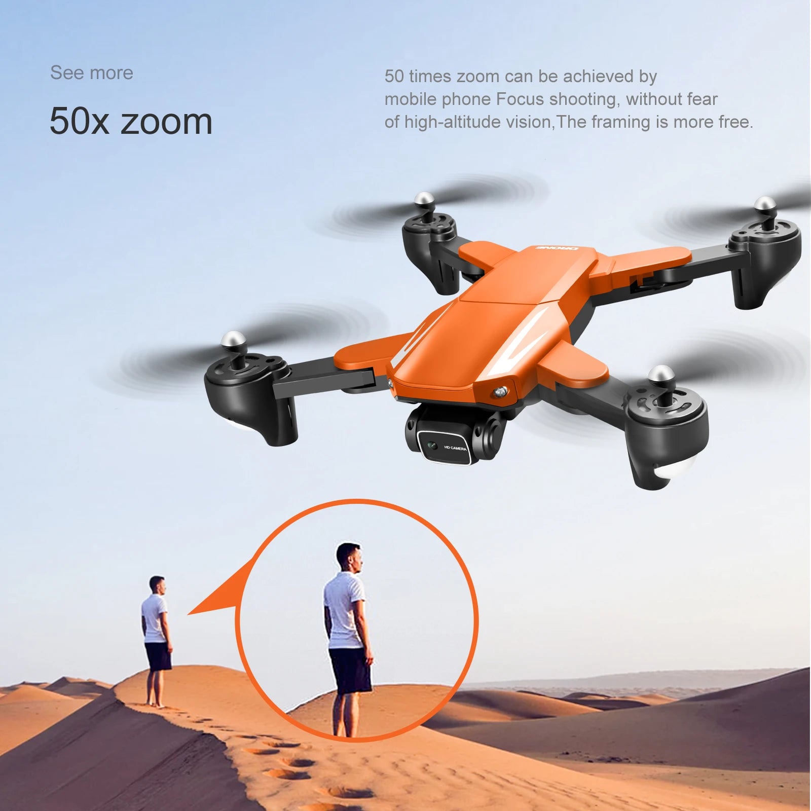S93 Drone - 4K HD WIFI FPV Drone 1080P Camera Height Hold RC Foldable Quadcopter Dron Rc Helicopter Drone Gift Toy 24 S93 Drone, see more 50 times zoom can be achieved by mobile phone focus shooting