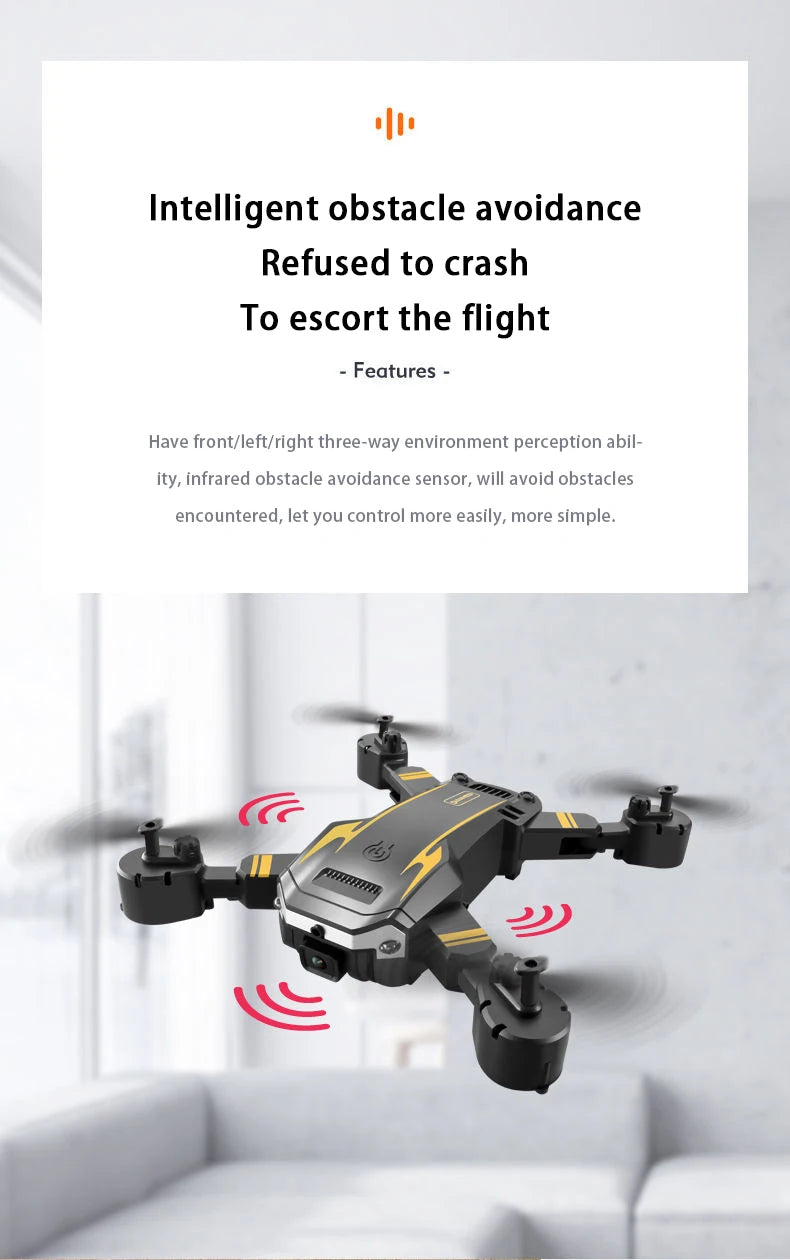 8k Professional Drones with HD Camera Obstacle Avoidance Aerial Photography Foldable Quadcopter Rc Helicopter Dron Toys 27 intelligent obstacle avoidance refused to crash to escort the flight