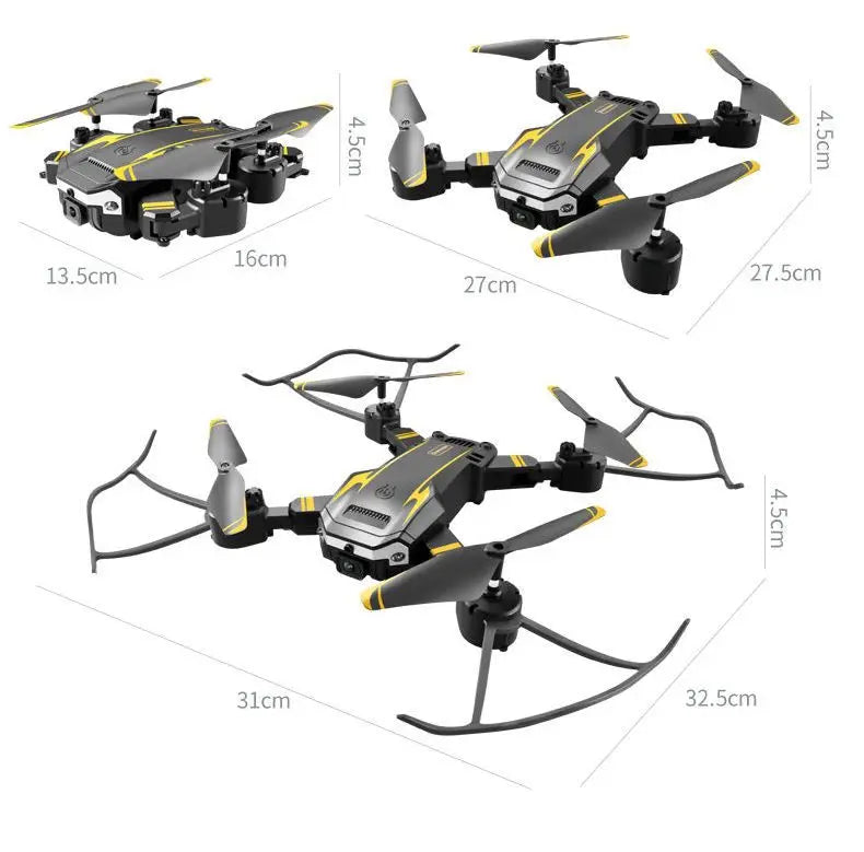 8k Professional Drones with HD Camera Obstacle Avoidance Aerial Photography Foldable Quadcopter Rc Helicopter Dron Toys 33 drone battery: 3.7v 2500ma controller mode: mode
