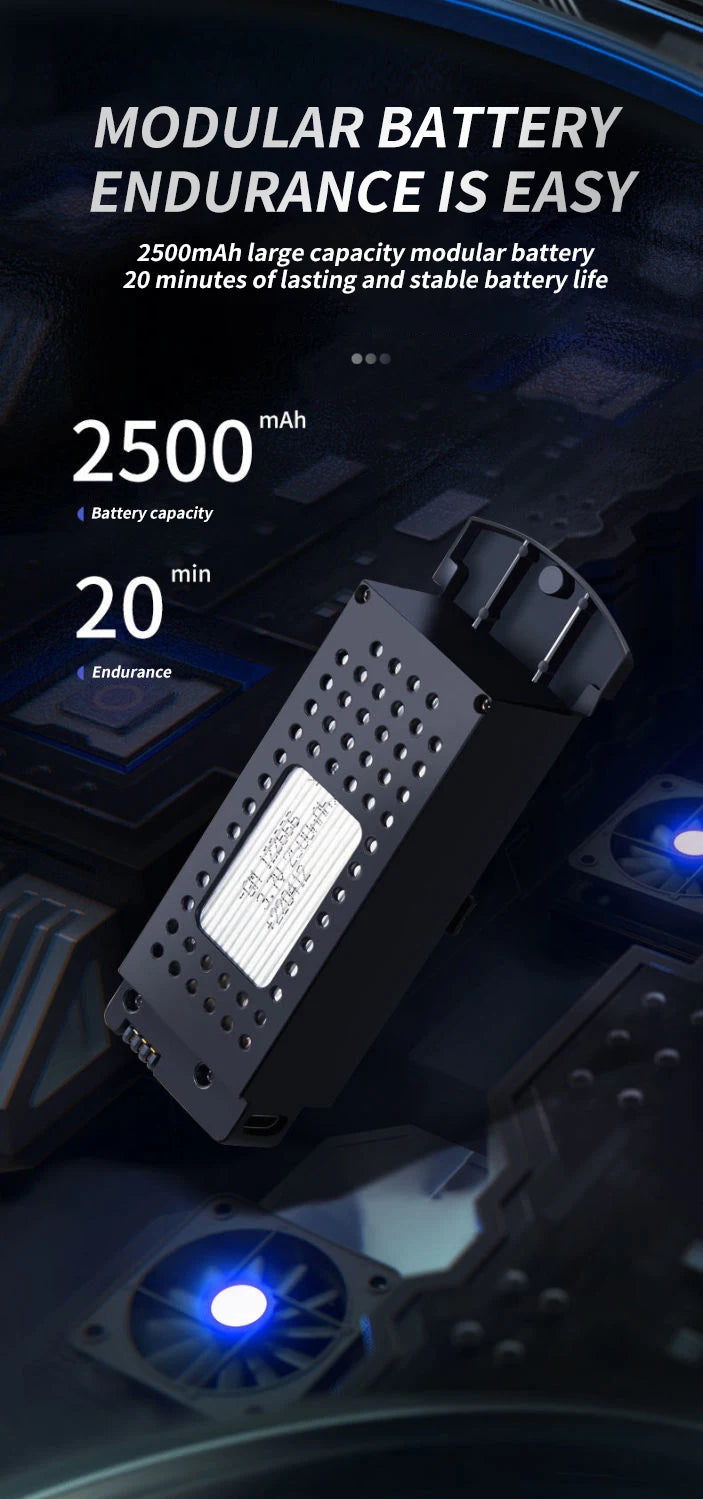 New Quadcopter Drone 8K Profesional Drones With 4k HD Obstacle Avoidance Aerial Photography RC Helicopter Airplane Foldable Dron 30 New Quadcopter Drone, battery endurance is easy 2500mah large capacity modular battery 20