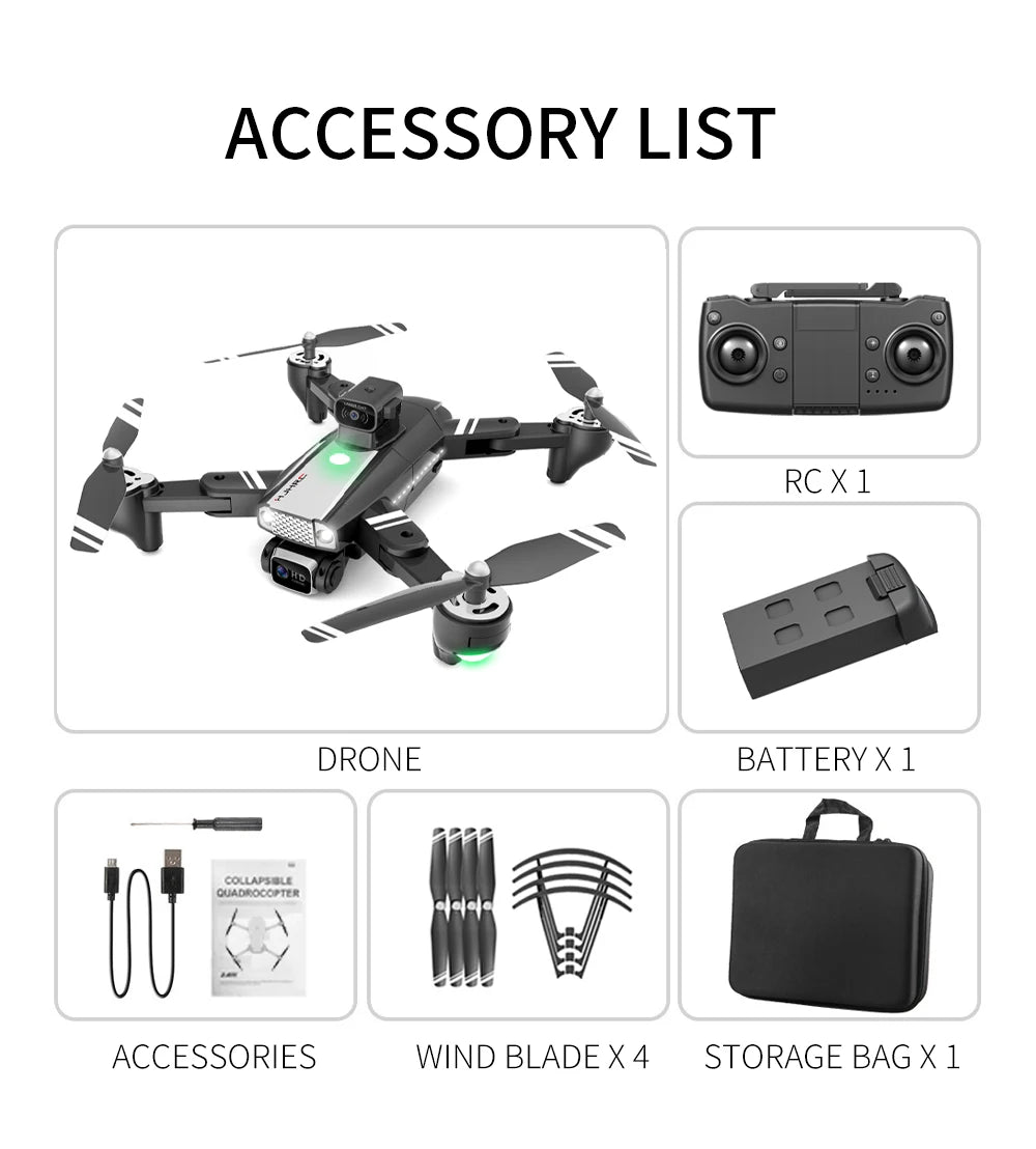 HJ69 Max Drone - 8K Hd Dual Camera 2KM 5G Wifi Fpv Intelligent Obstacle Professional Dron Remote Control Quadcopter Helicopters Toys 36 HJ69 Max Drone, ACCESSORIES LIST RC X1 DRONE BATTERY