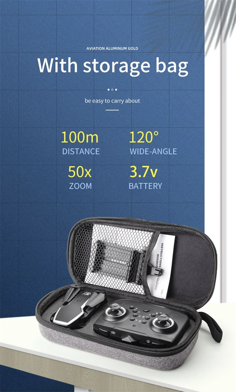 S171 Pro Drone - 2.4G Mini Drone With Camera 4k HD Dual Camera Pro Fpv Altitude Hold Wifi Foldable Quadcopter Flight RC Helicopter Toy Xmas Gift 20