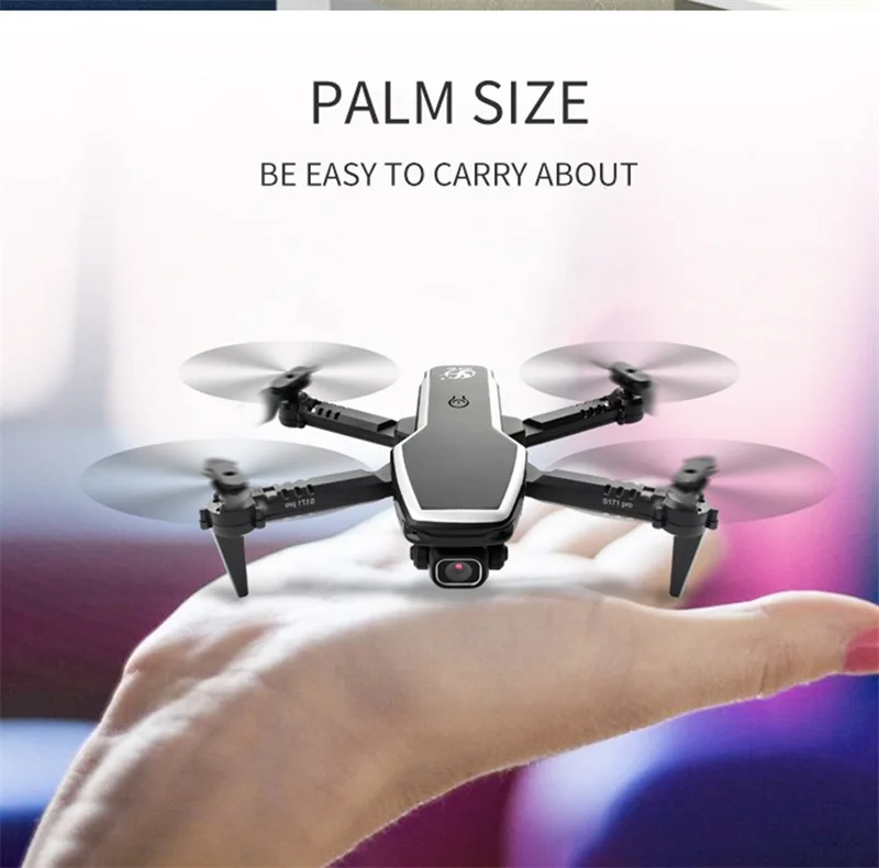 S171 Pro Drone - 2.4G Mini Drone With Camera 4k HD Dual Camera Pro Fpv Altitude Hold Wifi Foldable Quadcopter Flight RC Helicopter Toy Xmas Gift 21