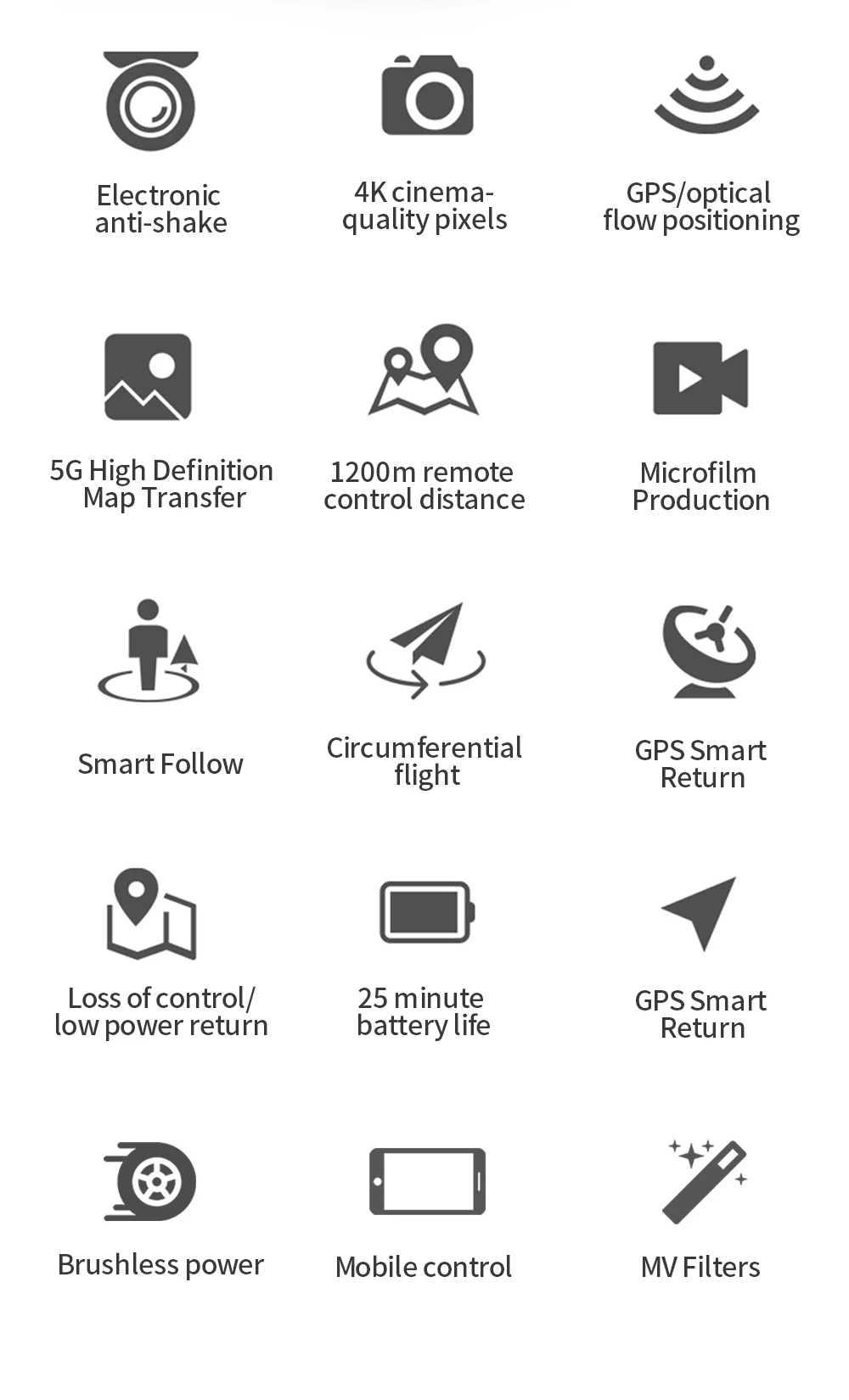 L700 PRO Drone - GPS FPV 1.2Km Drone 4K Professional Dual HD Camera Aerial Photography Brushless Motor Foldable Quadcopter Toys 31 L700 PRO Drone, gps smart follows flight return loss of control/ 25 minute