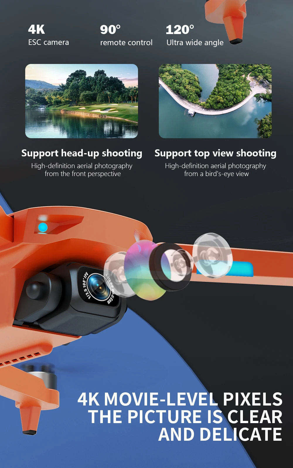 L700 PRO Drone - GPS FPV 1.2Km Drone 4K Professional Dual HD Camera Aerial Photography Brushless Motor Foldable Quadcopter Toys 33 L700 PRO Drone, 4k 909 1209 esc camera remote control ultra wide angle