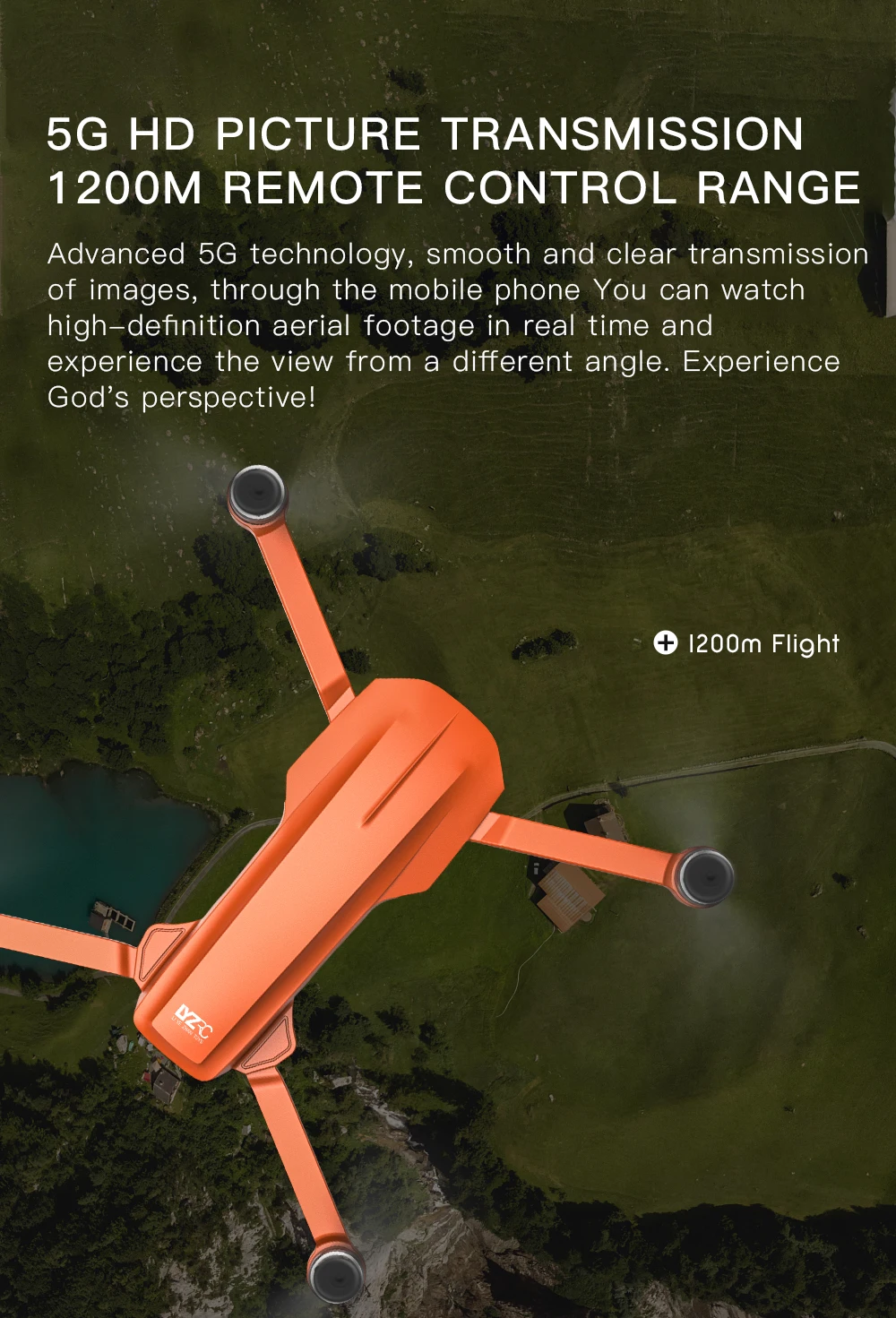 L700 PRO Drone - GPS FPV 1.2Km Drone 4K Professional Dual HD Camera Aerial Photography Brushless Motor Foldable Quadcopter Toys 42 L700 PRO Drone, 5g hd picture transmission 1200m remote control range advanced