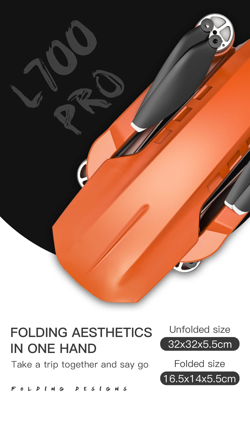 L700 PRO Drone - GPS FPV 1.2Km Drone 4K Professional Dual HD Camera Aerial Photography Brushless Motor Foldable Quadcopter Toys 46 L700 PRO Drone - GPS