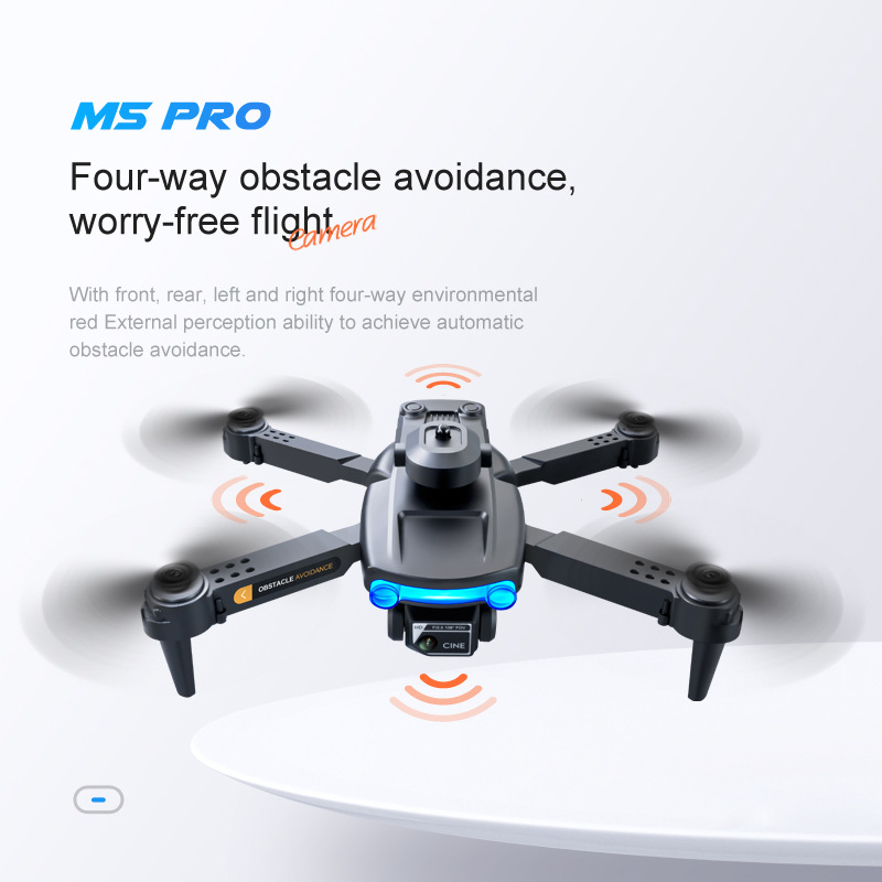 M5 Drone - RC selfie drone long distance remote control hd camera video wifi toys kids drones optical flow localization 15 undefined