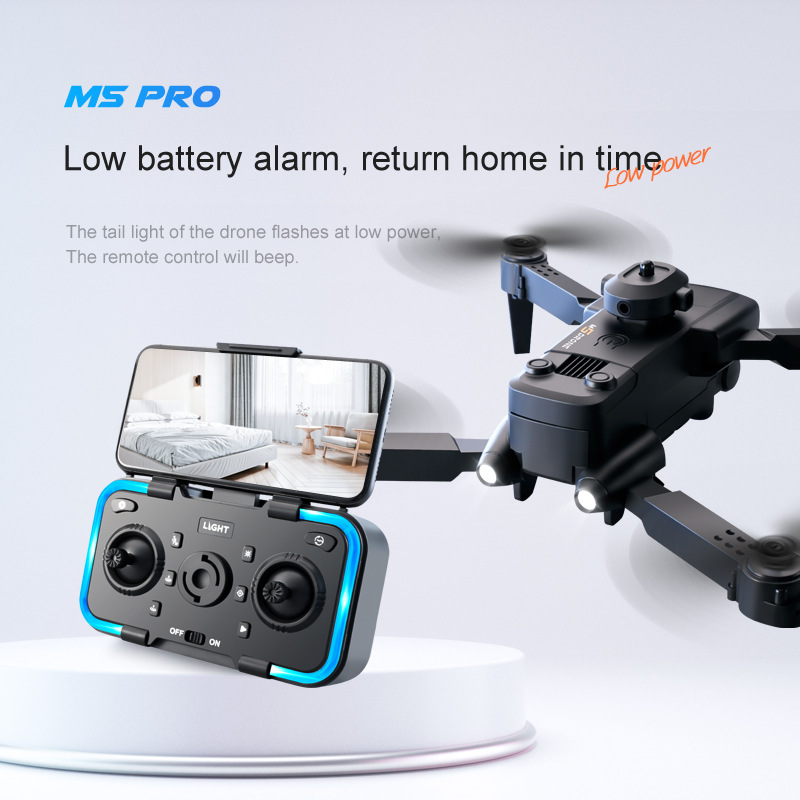 M5 Drone - RC selfie drone long distance remote control hd camera video wifi toys kids drones optical flow localization 23 undefined
