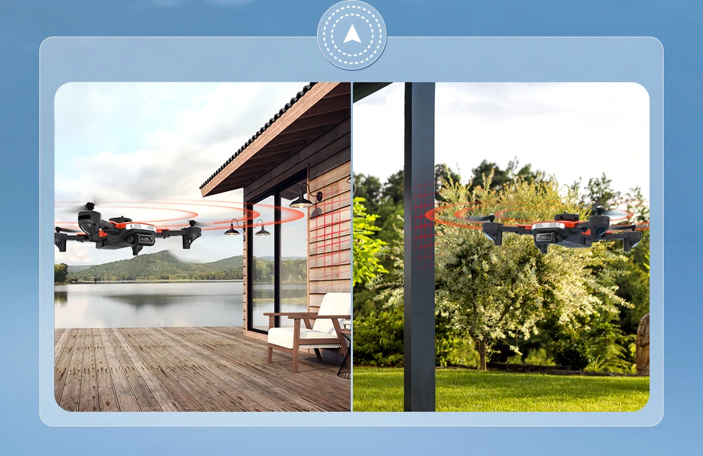 KF617 Drone - 4K Profesional 2.4G WiFi HD Dual Camera With Obstacle Avoidance Foldable Quadcopter RC Helicopter Toys 27 KF617 Drone, kf617 drone specifications video capture resolution : 1080