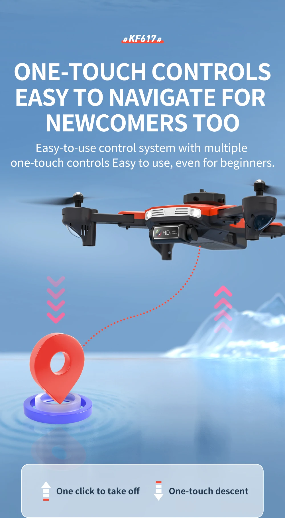 KF617 Drone - 4K Profesional 2.4G WiFi HD Dual Camera With Obstacle Avoidance Foldable Quadcopter RC Helicopter Toys 33 KF617 Drone - 4