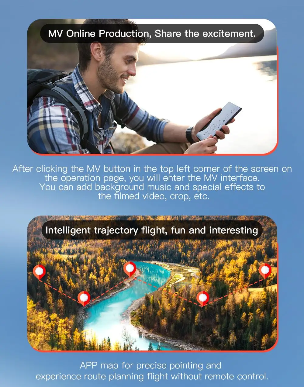 KF617 Drone - 4K Profesional 2.4G WiFi HD Dual Camera With Obstacle Avoidance Foldable Quadcopter RC Helicopter Toys 36 KF617 Drone, mv is an online video production service . you can add