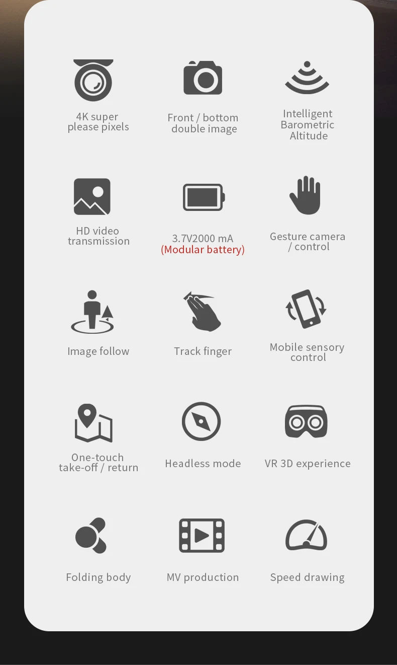 2024 NEW Drone 4k profession HD Wide Angle Camera 1080P WiFi Fpv Drone Dual Camera Height Keep Drones Camera Helicopter Toys 22 2024 NEW Drone, 4k super front / bottom intelligent please pixels double image baro