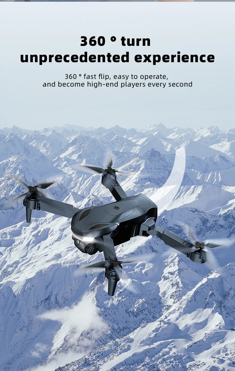 H98 Pro Drone - 4K Dual HD Camera Aerial Four Axis Aircraft Obstacle Avoidance RC Helicopter Dron Adult Toys 2023 best drone 19 H98 Pro Drone, 360 turn 360 fast flip, easy to operate; and become high-