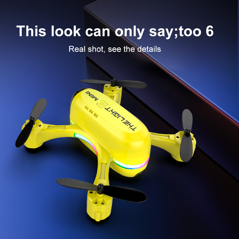 V6 Drone - Mini UAV Drone Aerial Photography 4K HD Dual Camera Remote Control Aircraft Optical Flow Positioning Quadcopter 14 undefined