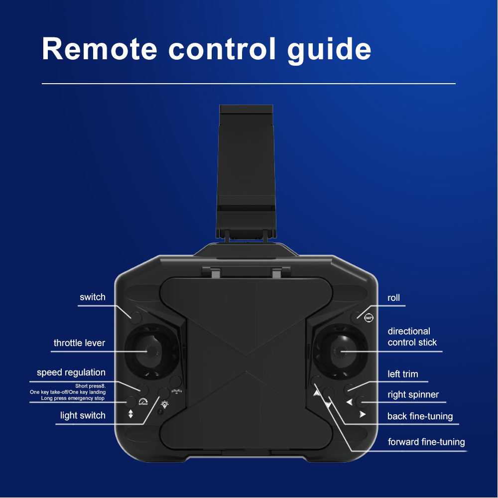 V6 Drone - Mini UAV Drone Aerial Photography 4K HD Dual Camera Remote Control Aircraft Optical Flow Positioning Quadcopter 33 undefined