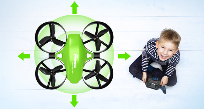 Potensic Upgraded A20 Mini Drone - Easy to Fly Even to Kids and Beginners, RC Helicopter Quadcopter with Auto Hovering, Headless Mode, 3 Batteries and Remote Control, Gift Choice for Boys and Girls 10 Potensic Upgraded A20 Mini Drone, potensic upgraded a20 mini drone features [easy to