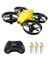 Potensic Upgraded A20 Mini Drone - Easy to Fly Even to Kids and Beginners, RC Helicopter Quadcopter with Auto Hovering, Headless Mode, 3 Batteries and Remote Control, Gift Choice for Boys and Girls 18 Potensic Upgraded A20 Mini Drone, friendly for kids and beginners to control the drone with the throttle stick