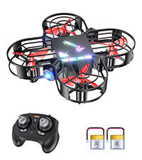 Potensic Upgraded A20 Mini Drone - Easy to Fly Even to Kids and Beginners, RC Helicopter Quadcopter with Auto Hovering, Headless Mode, 3 Batteries and Remote Control, Gift Choice for Boys and Girls 19 Potensic Upgraded A20 Mini Drone, friendly for kids and beginners to control the drone with the throttle stick
