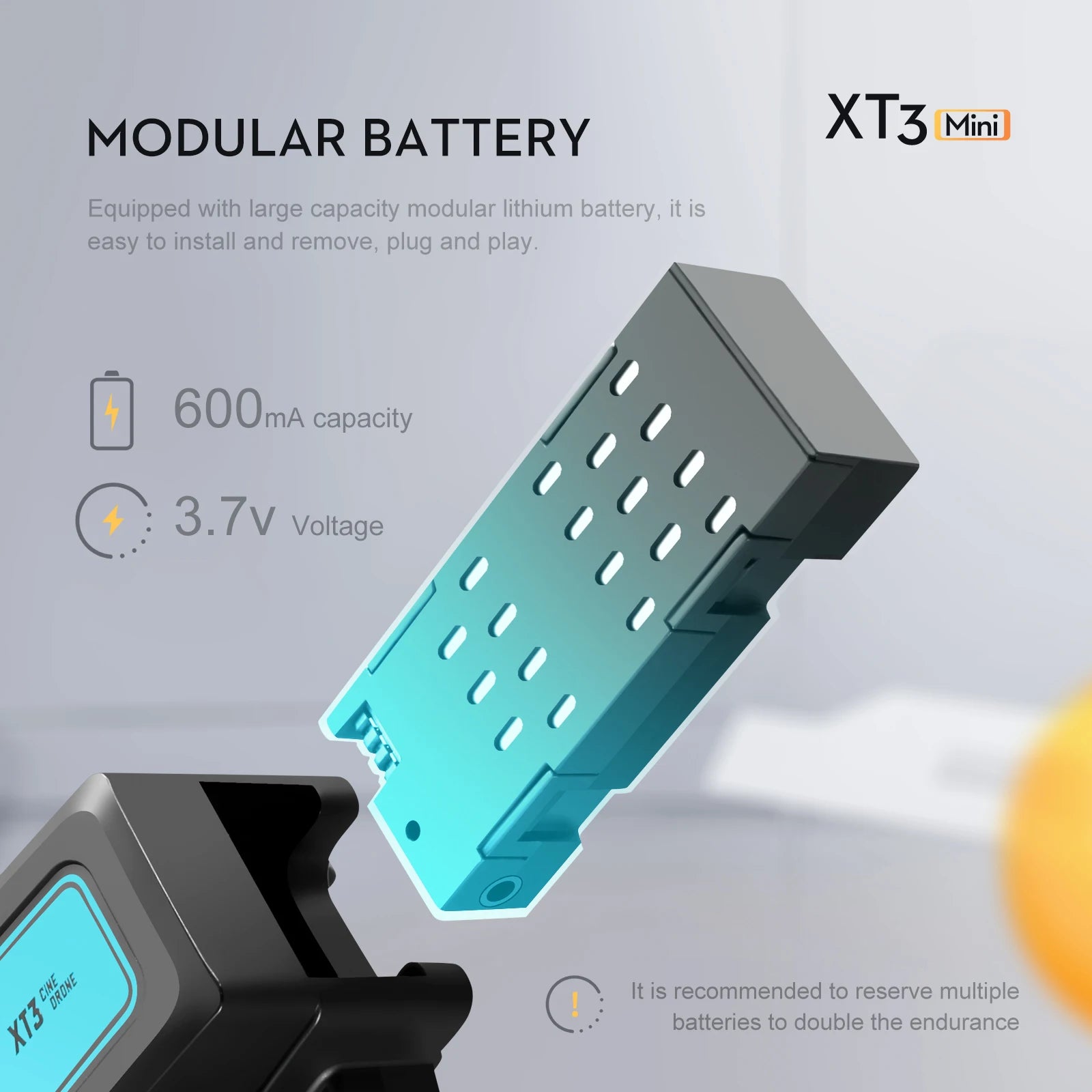 XT3 Drone - كاميرا مزدوجة 4K لتجنب العوائق، تحديد موضع التدفق البصري، طائرة كوادكوبتر قابلة للطي، هدايا 39 XT3 Drone, modular battery xt3 mini equipped with large capacity modular i
