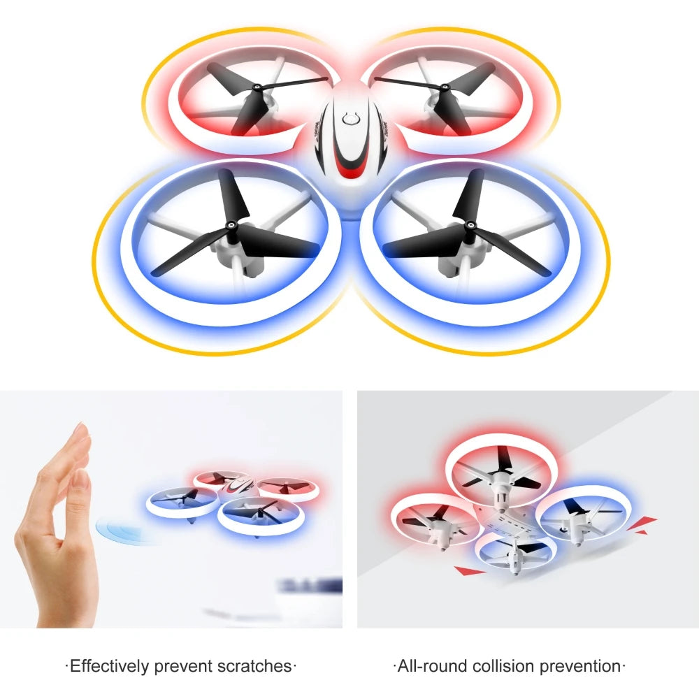 S123 Mini Drone - Remote control Quadcopter Aircraft Radio control UFO Hand Control Altitude Hold Helicopter toys for Kids boy 20 S123 Mini Drone, All-round collision prevention: all-round