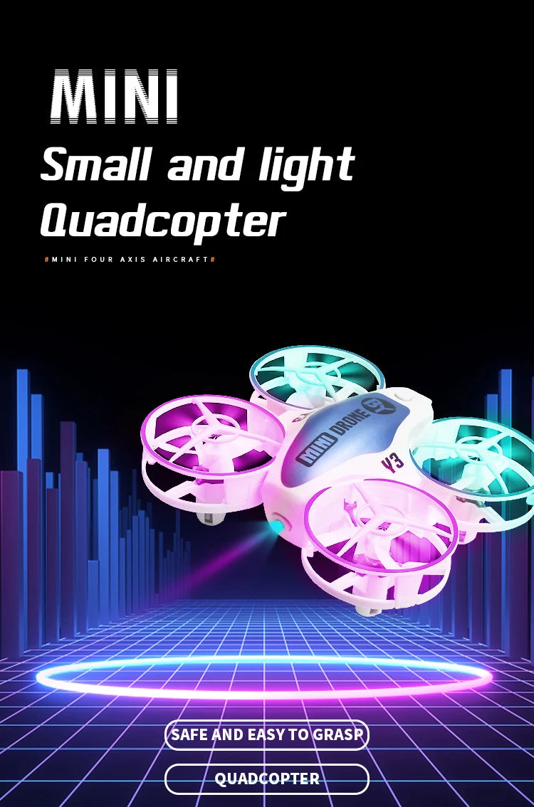 Y3 Mini Ufo Quadcopter with Lights, y3 mini ufo quadcopter with lights 