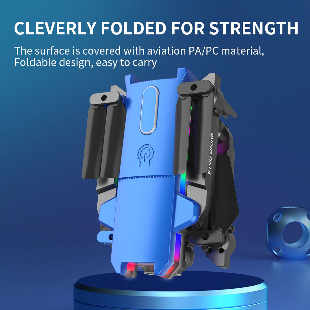 F190 Drone, folded for strength the surface is covered with aviation papc material 