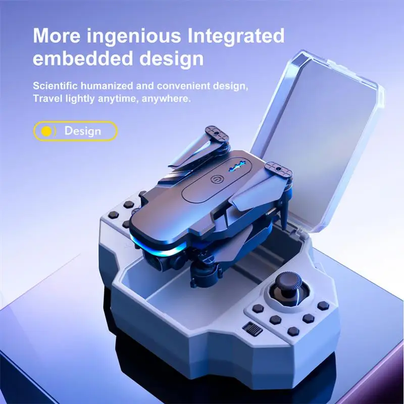 KY910 Mini Drone - 2024 New 4K Professional HD Dual Camera 2.4G Wifi FPV Foldable RC Quadcopter Aerial Photography Aircraft 17 KY910 Mini Drone, more ingenious integrated embedded design scientific humanized and convenient design