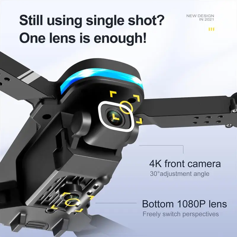 KY910 Mini Drone - 2024 New 4K Professional HD Dual Camera 2.4G Wifi FPV Foldable RC Quadcopter Aerial Photography Aircraft 22 KY910 Mini Drone - 20