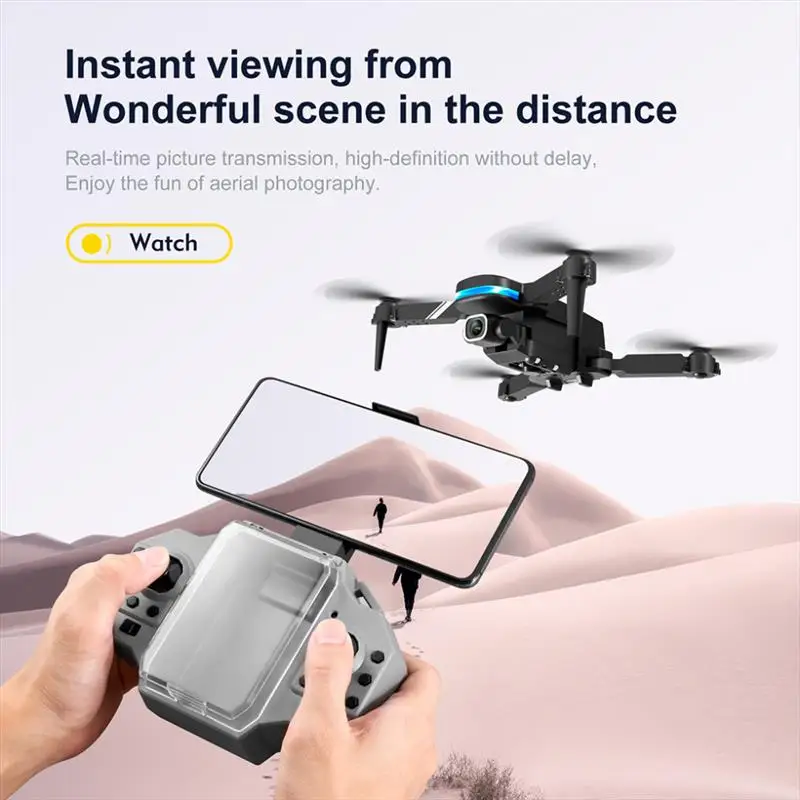 KY910 Mini Drone - 2024 New 4K Professional HD Dual Camera 2.4G Wifi FPV Foldable RC Quadcopter Aerial Photography Aircraft 24 KY910 Mini Drone, instant viewing from wonderful scene in the distance real-time picture transmission,