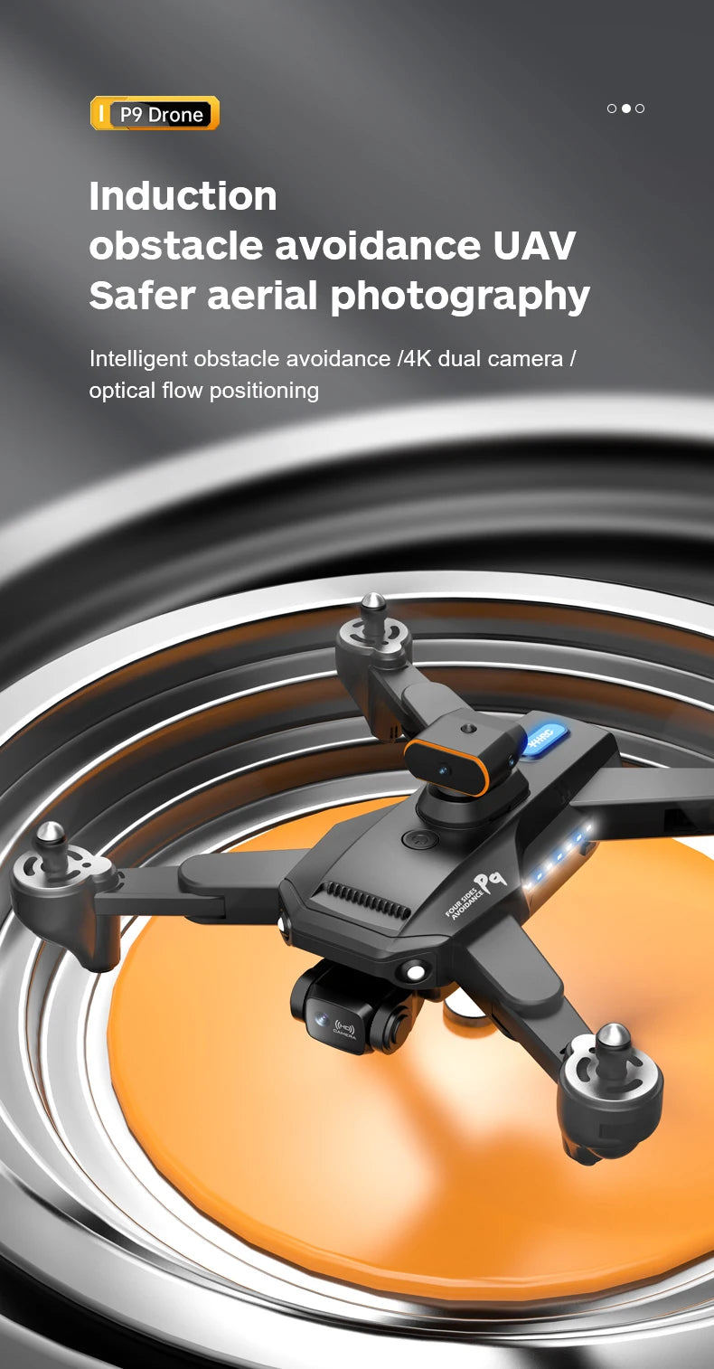P9 Drone, p9 drone induction obstacle avoidance uav safer