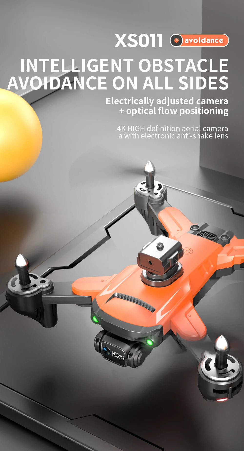 XS011 Drone, xsoii avoidance intelligent obstacle avoidance on all