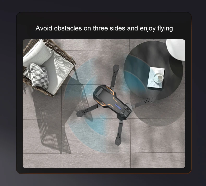 KBDFA S820 Drone, Avoid obstacles on three sides and enjoy