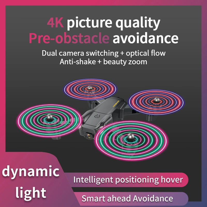 S27 Drone, 4k picture quality pre-obstacle avoidance dual camera switching