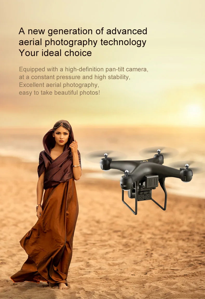 S32T Pro Drone - 8K RCWiFi Camera 4K HD قابلة للطي احترافية RC Quadcopter Helicopter High Hold Mode FPV Long Fly Helicopter 15 S32T Pro Drone, a new generation of advanced aerial photography technology your ideal choice equipped with