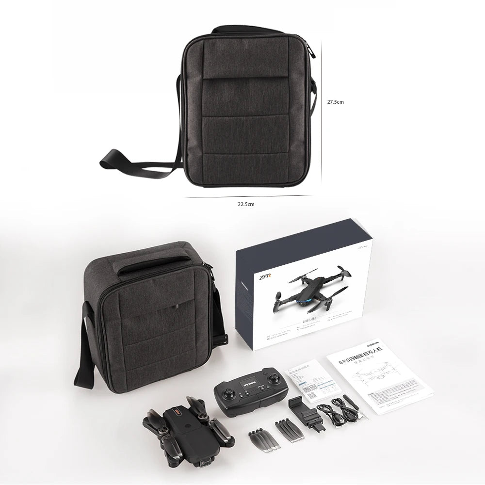 F188 Drone - GPS 6K HD كاميرا مزدوجة بدون فرشاة 5G واي فاي قابلة للطي FPV Professional Quadcopter 11 F188 无人机,f188 无人机单次飞行时间约 35 分钟