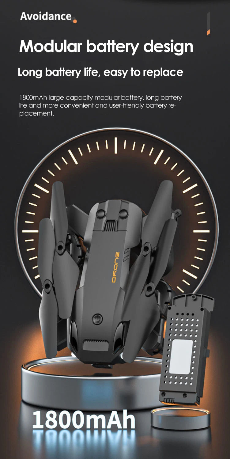 Dron 5G GPS Drone, avoidance modular battery design long battery life, easy to replace 18oom