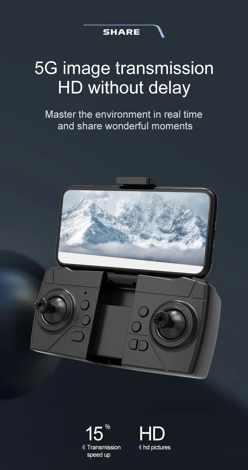 S17 Drone - New four axis UAV Aerial Photography 8K HD Drone Obstacle Avoidance Remote Control UAV ESC Lens Children's Toys XMAS Gift 20 S17 Drone, share 5g image transmission hd without delay master the environment in