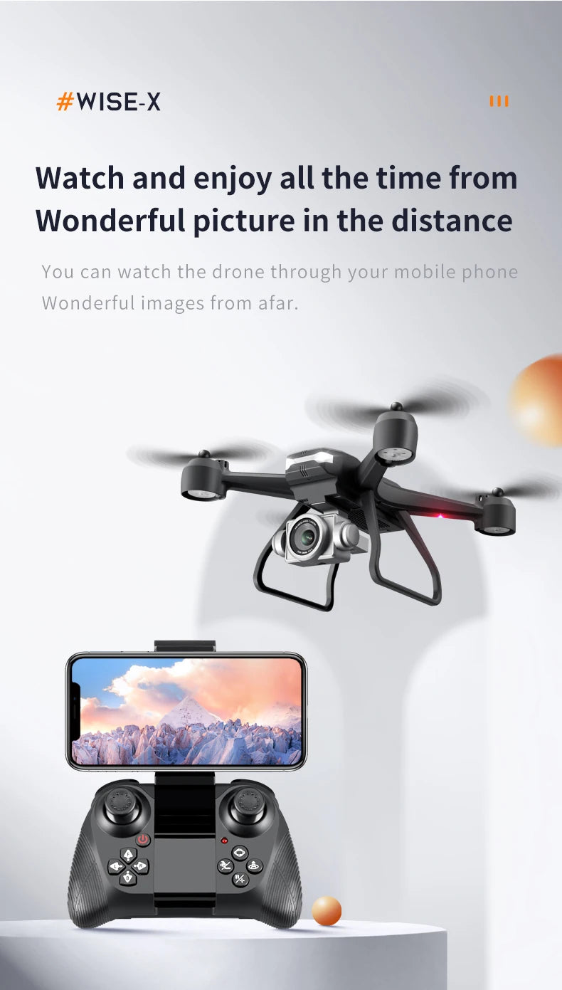4DRC V14 Drone, #wise-x watch and enjoy all the time from wonderful picture in