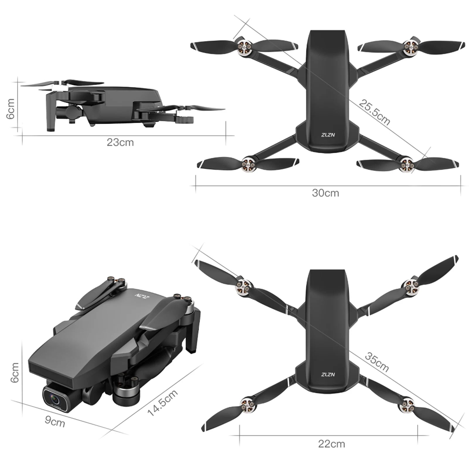 ZLL SG107 Pro Drone, connect to the wifi, and control the drone via your mobile phone