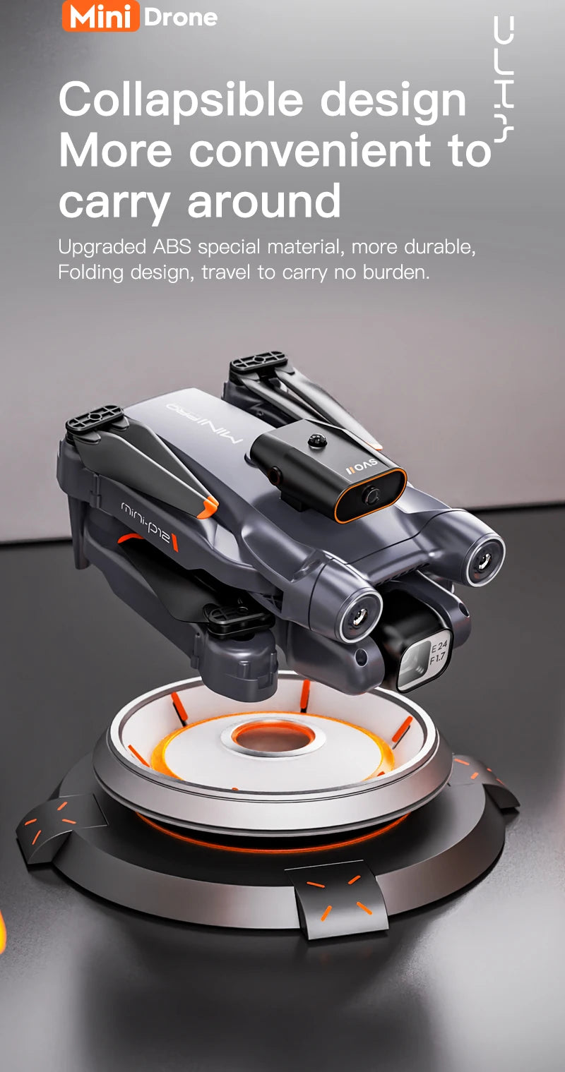 P12 Drone, mini drone collapsible design  more convenient to carry