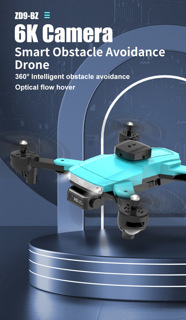 ZD9 Drone, intelligent obstacle avoidance optical flow drone 360"