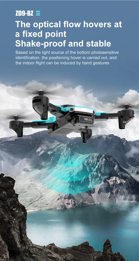ZD9 Drone, the optical flow hovers at a fixed point shake-proof and