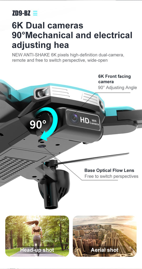 ZD9 Drone, hea new anti-shake 6k pixels high-defini